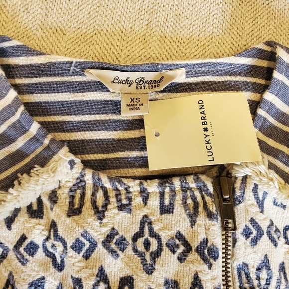 Brand new Lucky Brand jacket cardigan XS 0 00 - Picture 3 of 13
